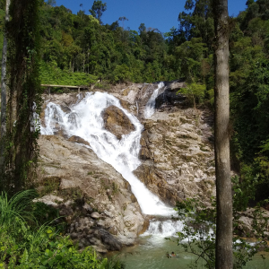 Lata Berangin Waterfall