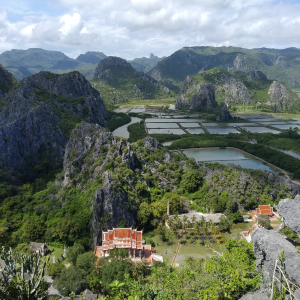 Klong Khao Daeng as seen from Khao Daeng Viewpoint