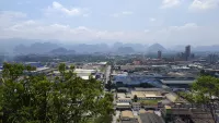 View from the roof of Perak Cave Temple